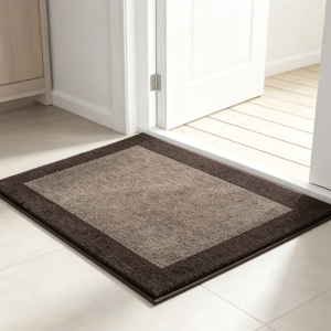 Ｇray-brown doormat