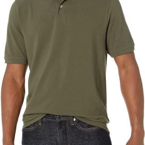 Men's Regular-Fit Short Sleeve Cotton Pique Polo Shirt (Available in Big & Tall)
